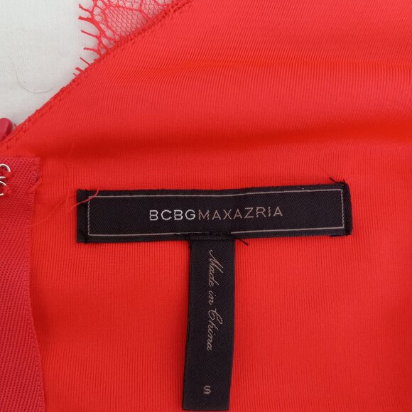 BCBG MaxAzria Vintage Red Dress Like New - Picture 2 of 3